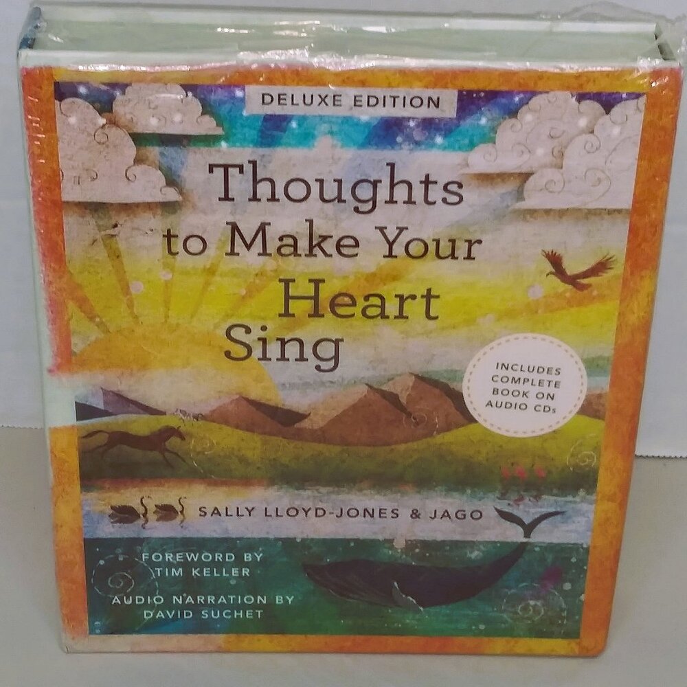 Christian Devotion God Love Book CD Thoughts To Make Your Heart Sing Sally LLoyd